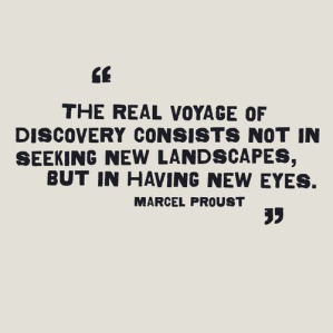 The real voyage...